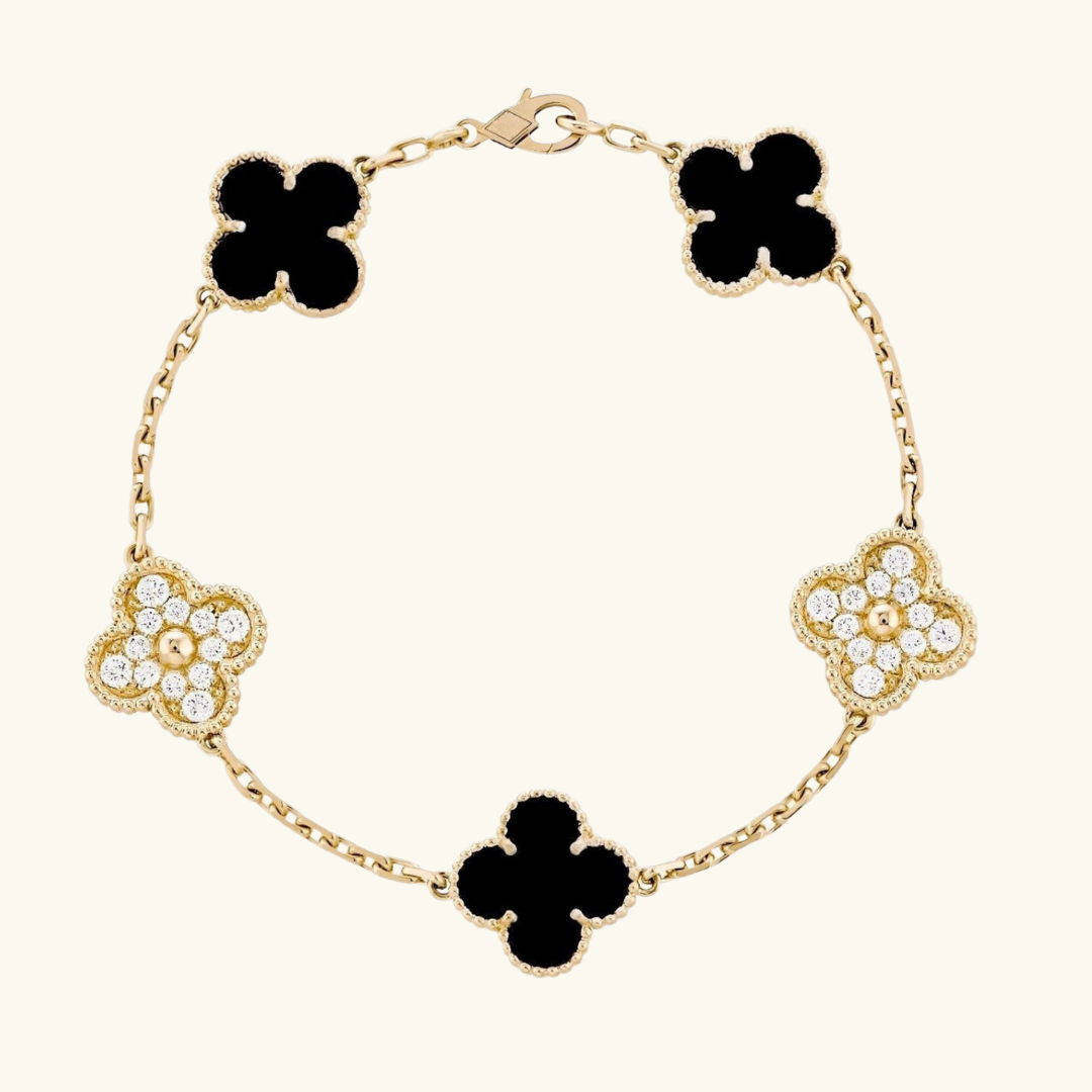 TRÉBOL | Pulsera Plateada
