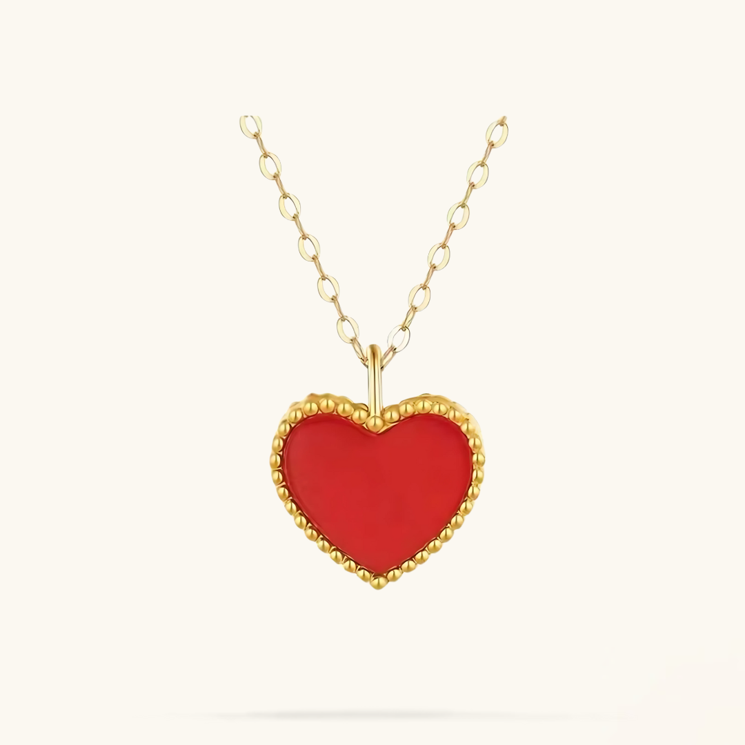 Collar Corazón – Dorado