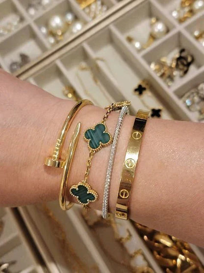 TRÉBOL | Pulsera Verde