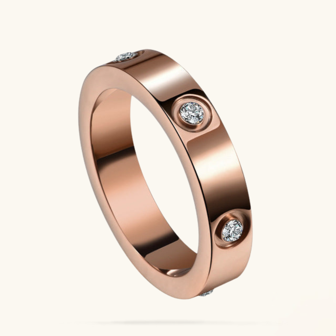 ETERNIDAD | Anillo Oro Rosa Prestige