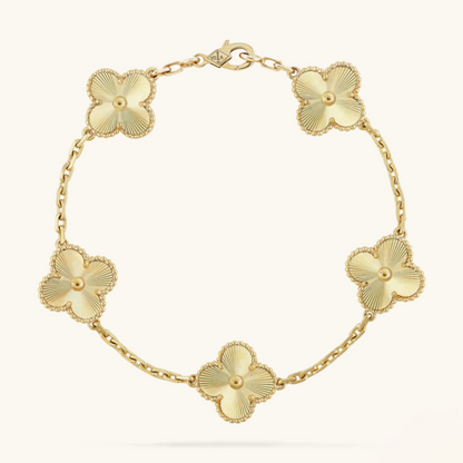 TRÉBOL | Pulsera Dorada