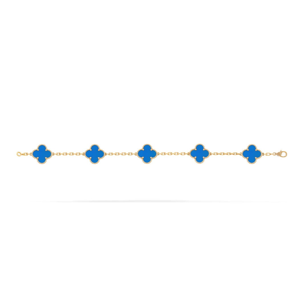 TRÉBOL | Pulsera Azul