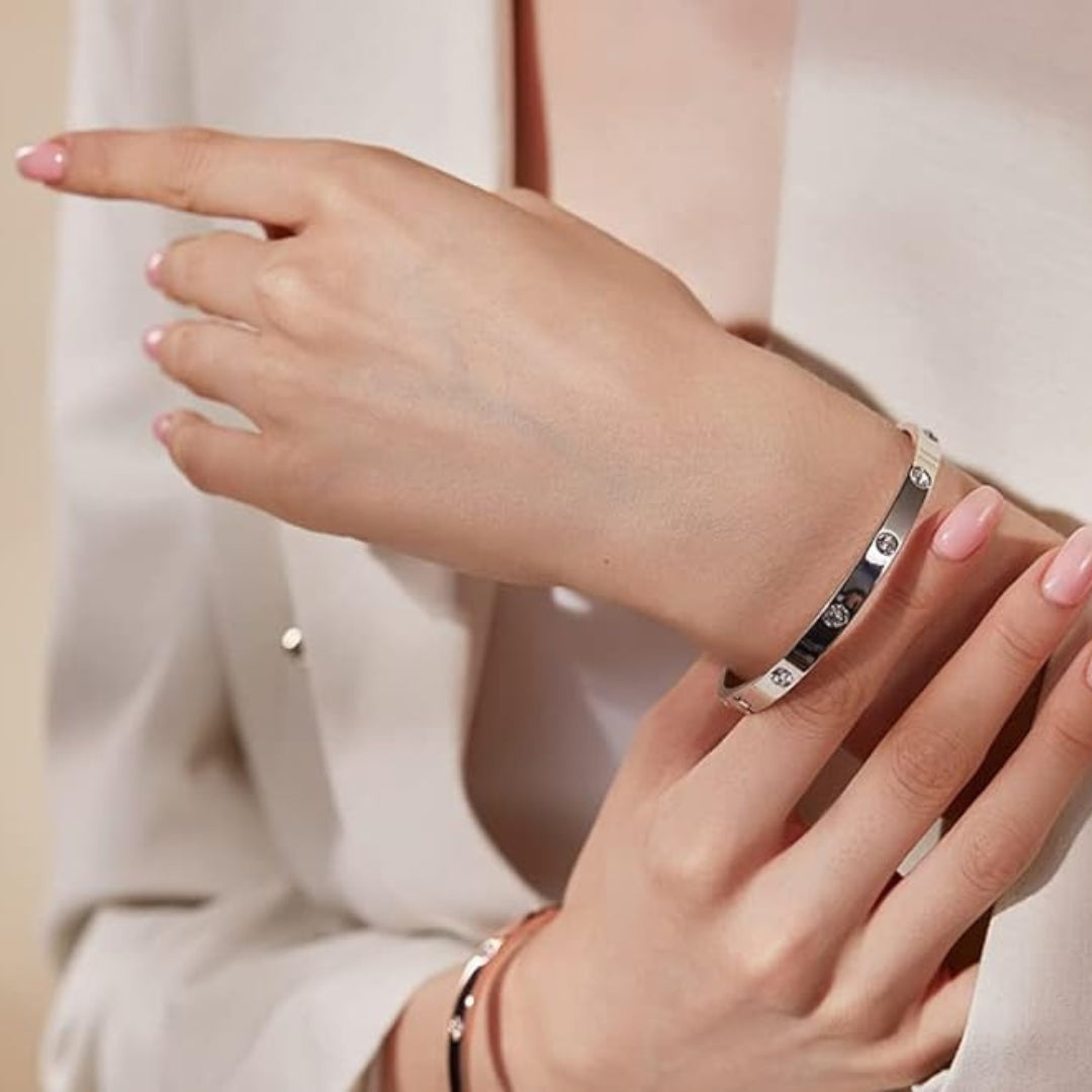 ETERNIDAD | Pulsera Plateada Prestige