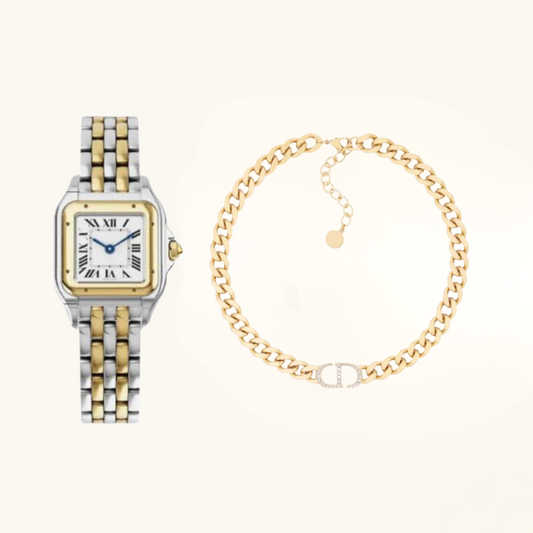 Set de Reloj y Pulsera de 2 Piezas "Julio"