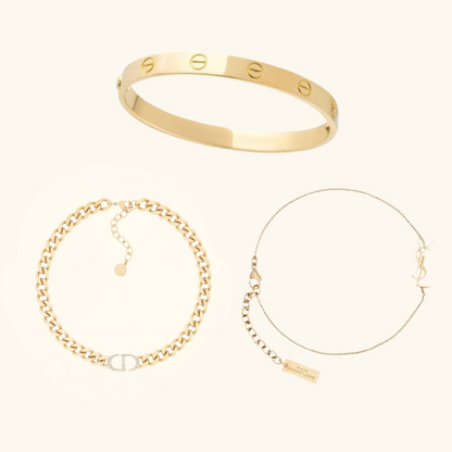 Set de 3 Pulseras Málaga