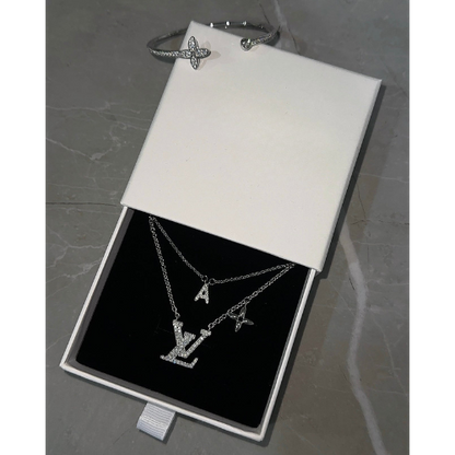 EXCLUSIVO | Collar Leyla Plata