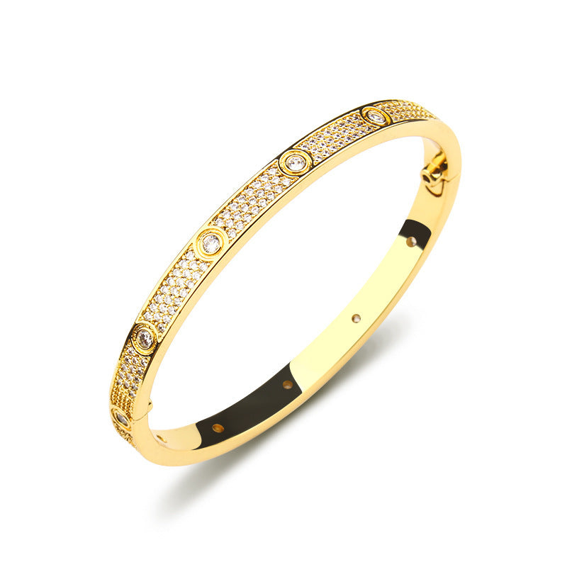 ETERNIDAD | Pulsera Dorada Premium