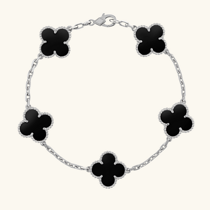 TRÉBOL | Pulsera Dorada/Plateada