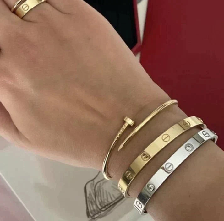 ETERNIDAD | Pulsera Dorada