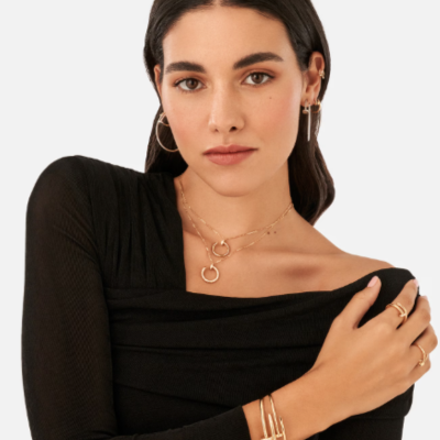 Collar Tahlia | Oro Rosa